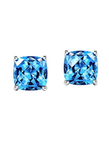 Michooyel Topaz Stud Earrings for Women