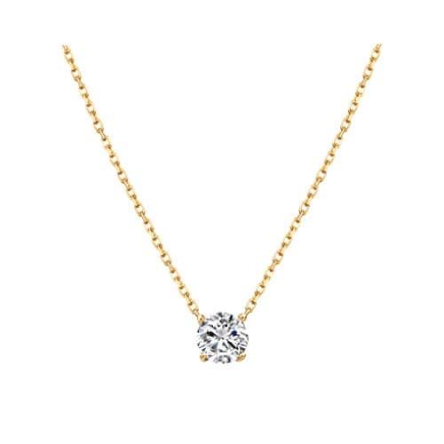 Cubic Zirconia Tennis Necklace for Women