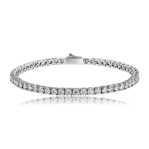 Minimalistic Accessory: TOPGRILLZ Gold Tennis Bracelet for Men and Women