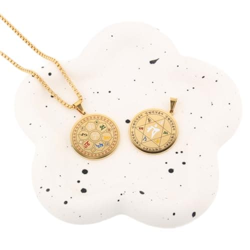Scddboy Tibetan Buddhist Six-Word Mantra Pendant Necklace for Men Women