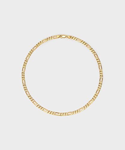 Michooyel 925 Sterling Silver Figaro Necklace for Men and Women