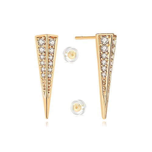 MYEARS Gold Stud Earrings 14K Gold Filled Hypoallergenic Everyday Jewelry