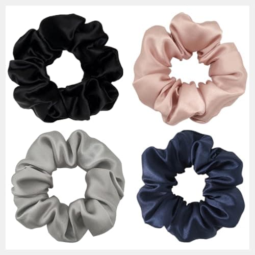 Silk Scrunchies for Women and Girls