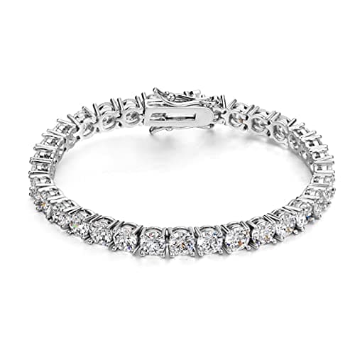 Michooyel Tennis Bracelet Iced Out CZ Bracelet for Men Women