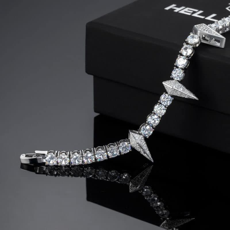Iced Out Tennis Bracelet for Men