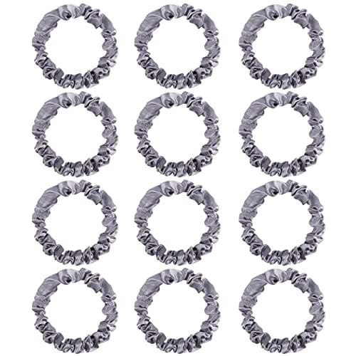 Satin Scrunchies, Silk Hair Ties for Women and Girls