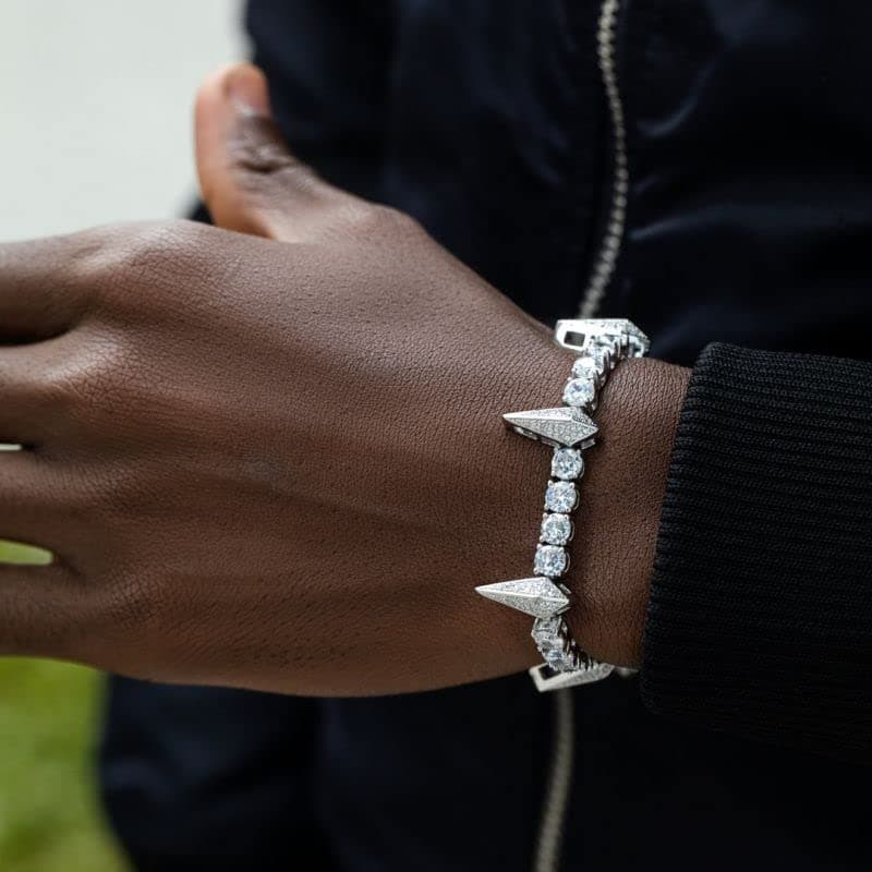 Iced Out Tennis Bracelet for Men