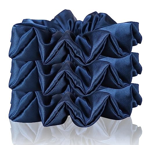 Silk Satin Scrunchies for Women and Girls