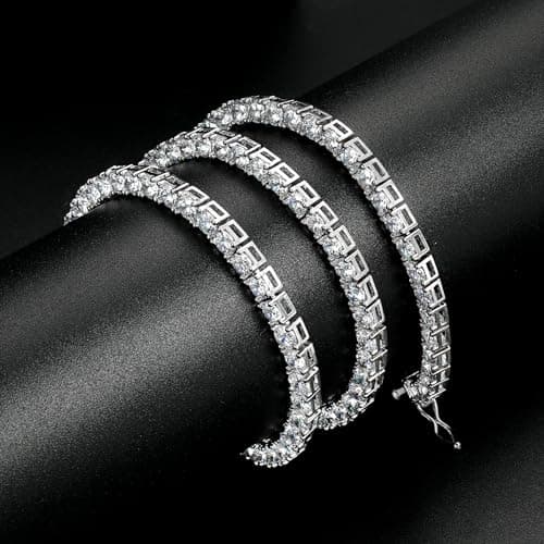 Classic Tennis Necklace for Women and Men