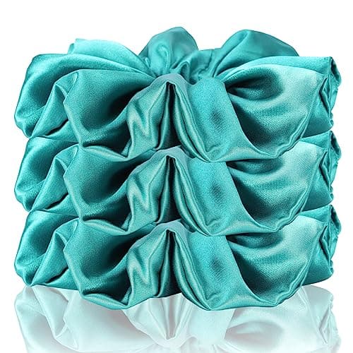Silk Satin Scrunchies for Women and Girls