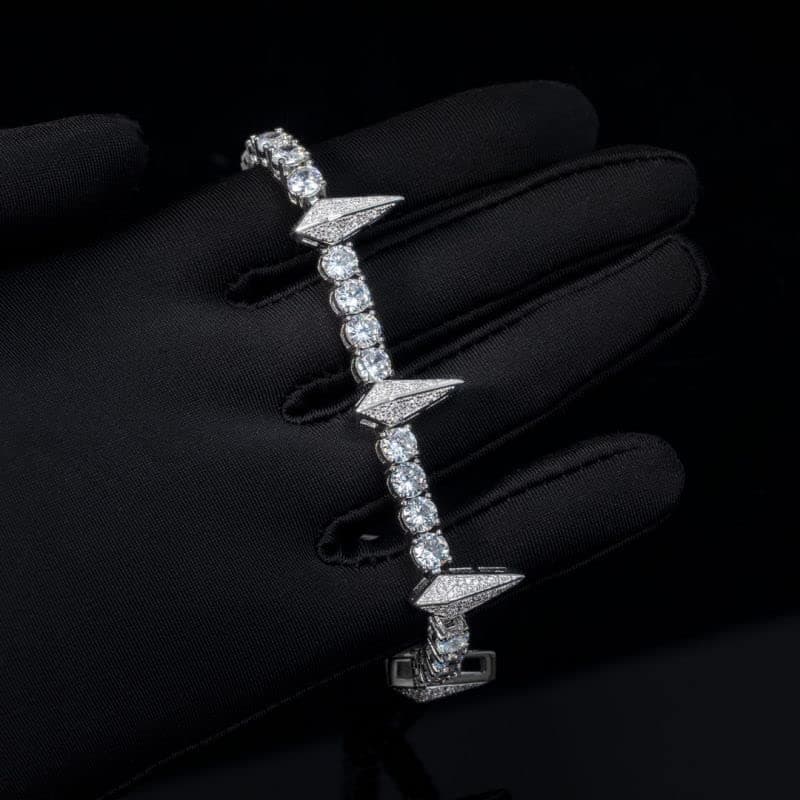 Iced Out Tennis Bracelet for Men