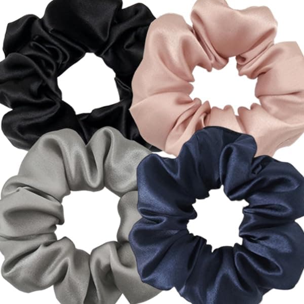 Silk Scrunchies for Women and Girls