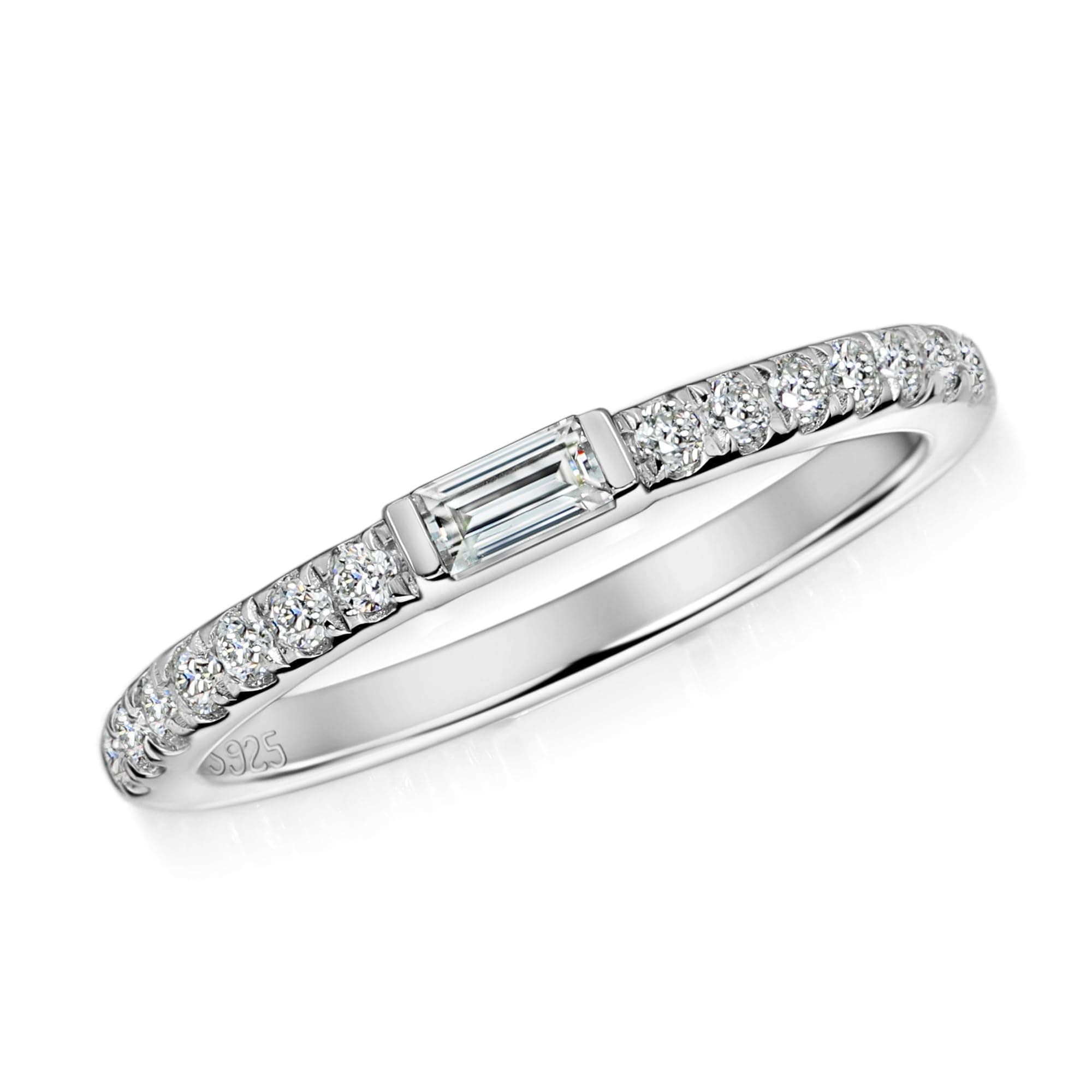 Michooyel Moissanite Eternity Ring for Women