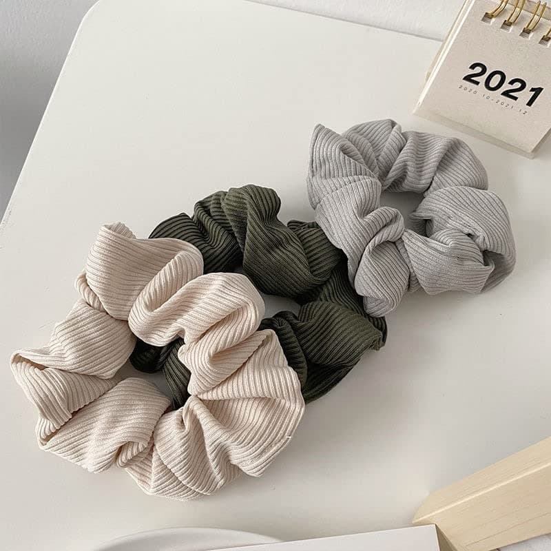 Scrunchies for Women and Girls - Thick or Thin Hair, No Crease Ponytail Holder