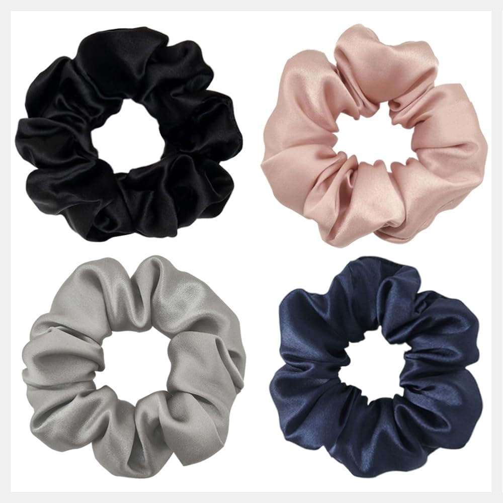 Silk Scrunchies for Women and Girls