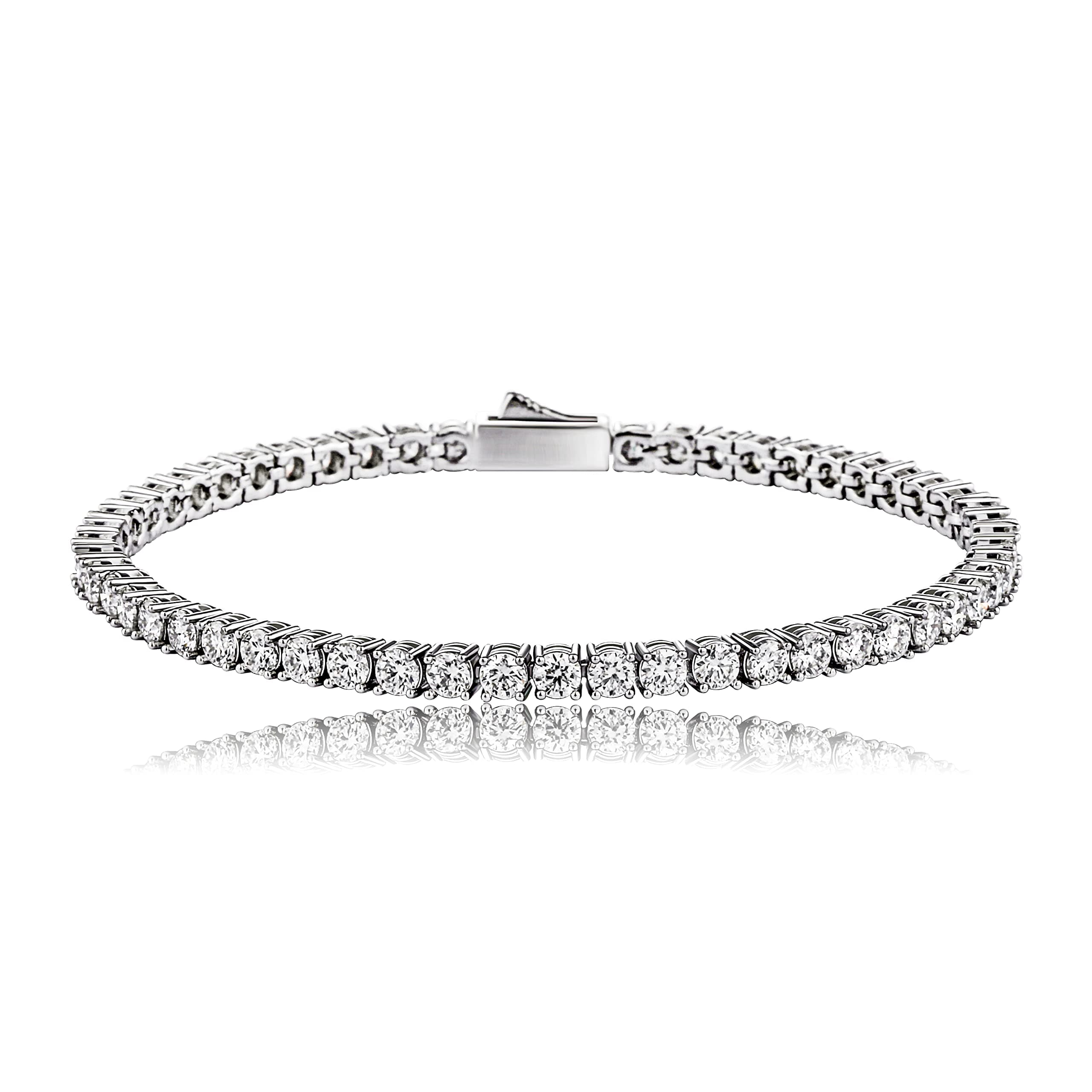 Minimalistic Accessory: TOPGRILLZ Gold Tennis Bracelet for Men and Women